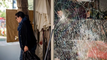 Broken glass window - Fox News