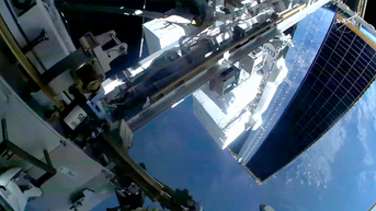 Astronauts conduct spacewalk outside International Space Station - Fox News