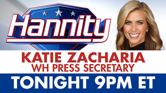 White House press secretary Katie Zacharia joins 'Hannity' at 9PM ET - Fox News
