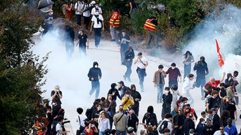 BILLOWING TEAR GAS - Fox News