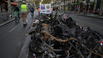 torched bikes - Fox News