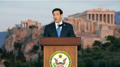 Secretary Rubio hails the ‘heroes of the West’ in Athens speech - Fox News