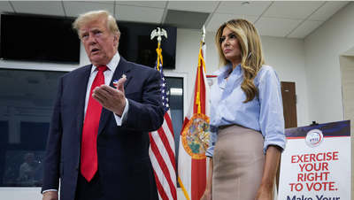 President Trump, first lady Melania Trump cast early voting ballots - Fox News