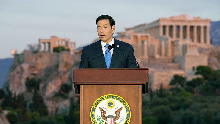 Secretary Rubio hails the ‘heroes of the West’ in Athens speech - Fox News