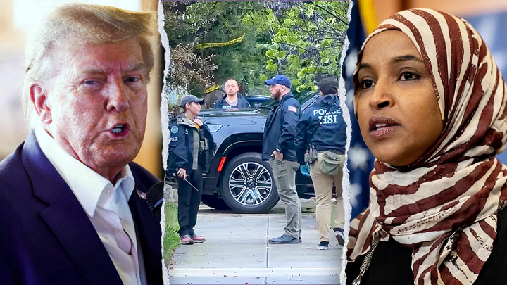 Trump slams 'crooked' Ilhan Omar after federal raid on her home - Fox News