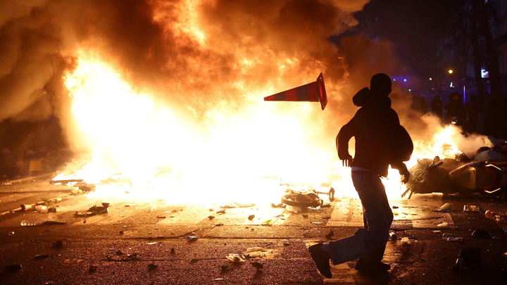 CONE THROWN IN FIRE - Fox News