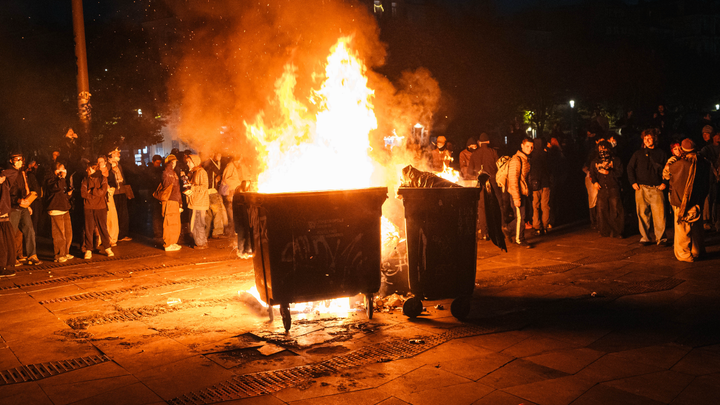 Rioters clash with police as demonstrations spread across Europe - Fox News