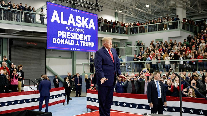 alaska sign, walk out - Fox News