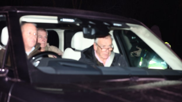 Former Prince Andrew arrives back to Sandringham Estate following arrest
