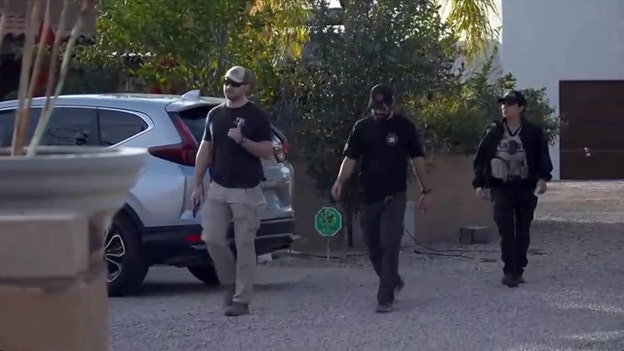 FBI agents spotted combing low-lying desert brush area near Annie Guthrie's home