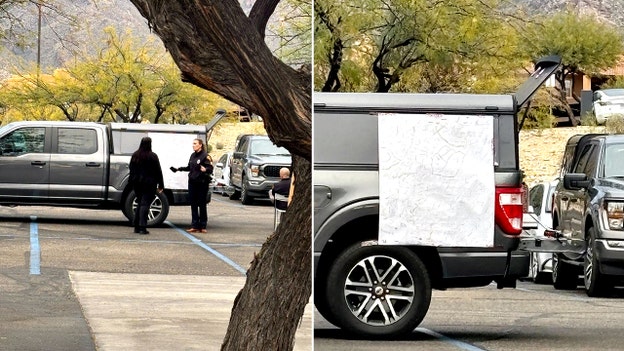 Nancy Guthrie investigators seen with topographic map