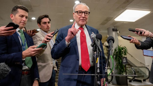 Schumer demands Iran briefing for Congress, calls on Senate to immediately return to rein in Trump's