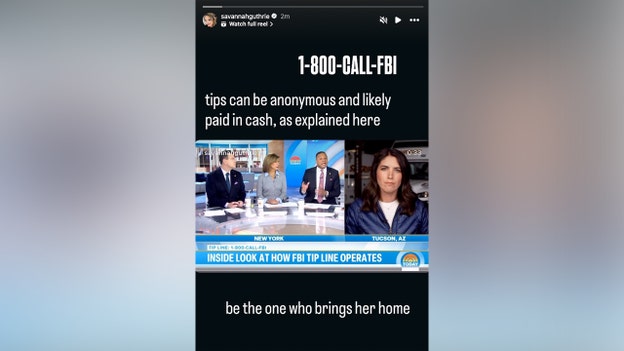 Savannah Guthrie reminds 'reward can be paid in cash' for tips on mom