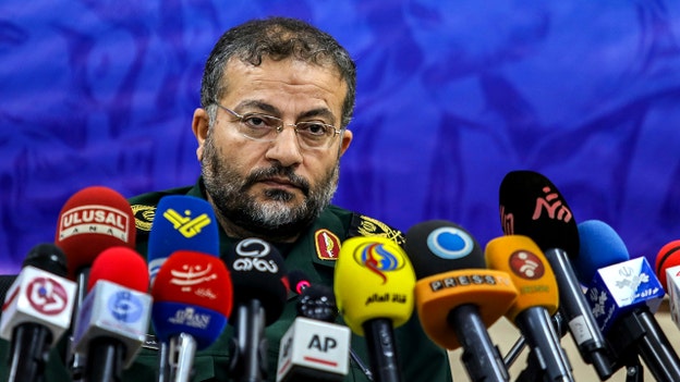 What is the Iranian Basij, internal security force whose commander was killed?