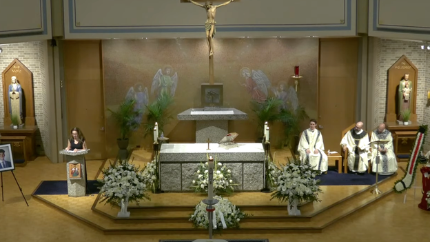 Jimmy Gracey's godmother delivers heartfelt eulogy at funeral mass