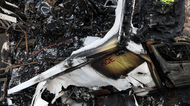 UK terror police investigate antisemitic arson; Iran-linked group claims responsibility