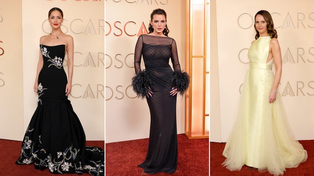 Felicity Jones, Rose Byrne and Bella Thorne lead Oscars red carpet arrivals