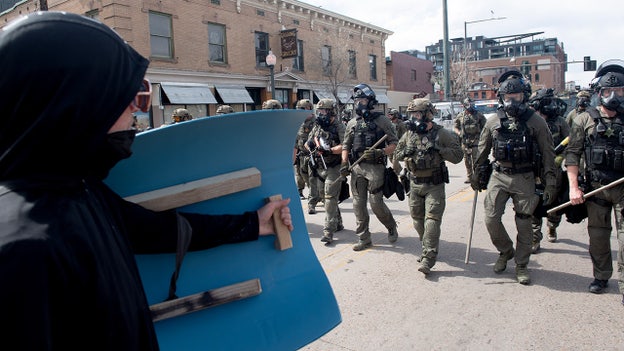 Denver police confirm 9 arrested, pepper balls deployed during 'No Kings' protest
