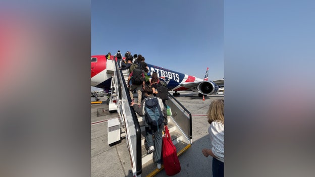 New England Patriots plane used by State Dept to evacuate Americans from Middle East