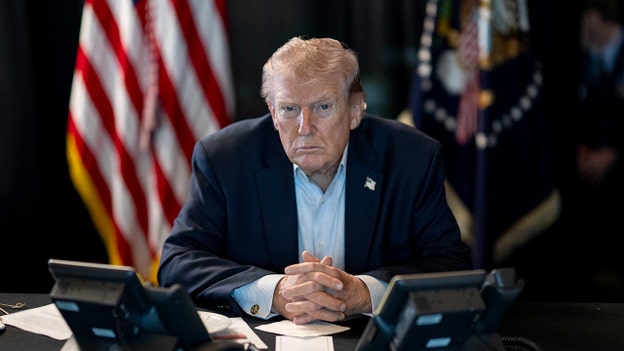 White House shares photos of Trump during Iran strikes