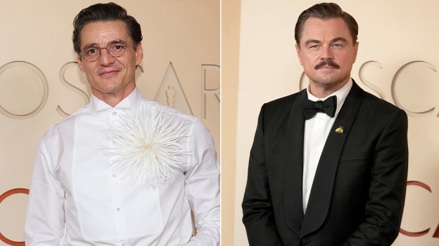 Pedro Pascal ditches his mustache, Leonardo DiCaprio debuts one at 2026 Oscars