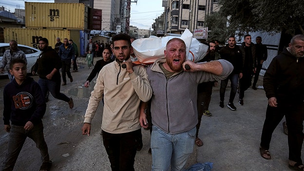 Israeli strike reportedly hits Gaza camp vehicle killing police as tensions surge again