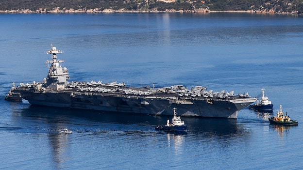 Fire on the USS Gerald R Ford injures 2, aircraft carrier remains 'fully operational'