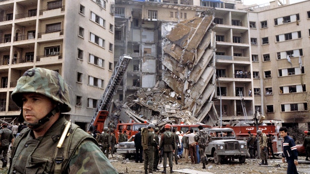 Caine honors 1983 Beirut embassy bombing victims after 43rd anniversary of Iran-backed attack