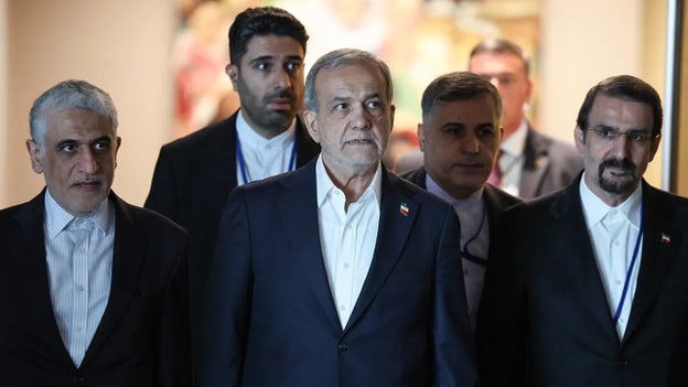 Pezeshkian says Iran open to US deal, blames 'bad faith' for stalled ceasefire talks