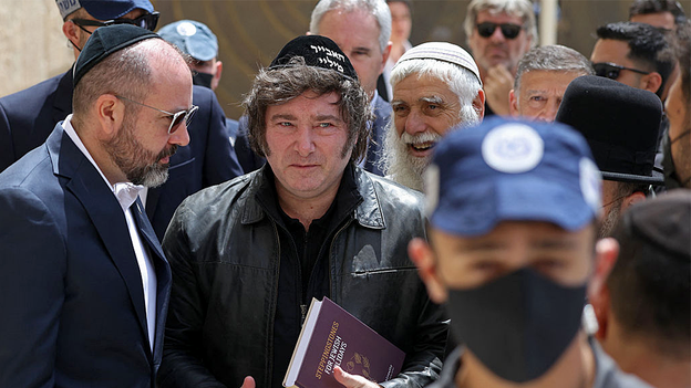 Argentine President Javier Milei awarded Israel’s highest honor for support of Jewish State