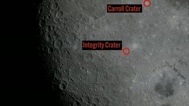 Wiseman’s late wife and Artemis II vehicle being submitted as moon crater namesakes