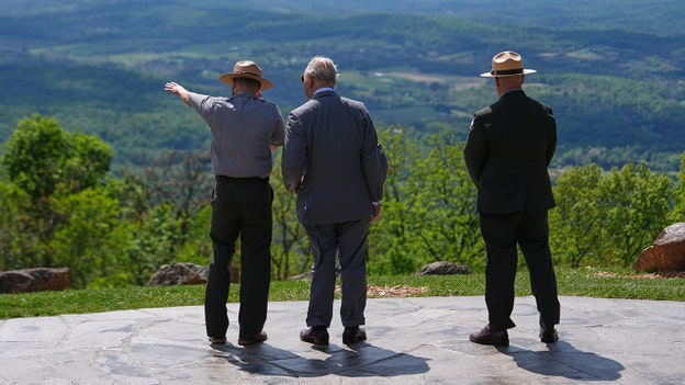 King Charles meets tribal leaders, tours Shenandoah National Park as US trip winds down