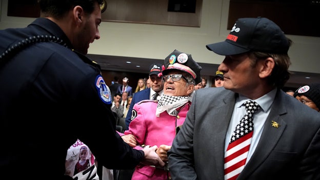 Code Pink protesters removed from Hegseth's Senate Armed Services Committee hearing