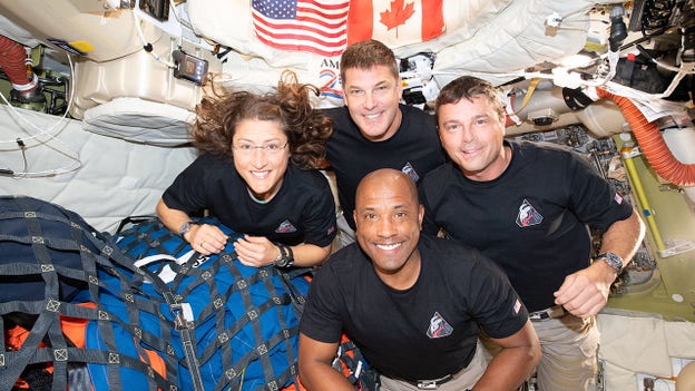 Artemis II crew completes flywheel workouts and suit checks before return