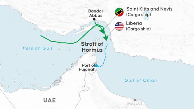 Trump confident Strait of Hormuz will reopen, citing degraded Iranian military