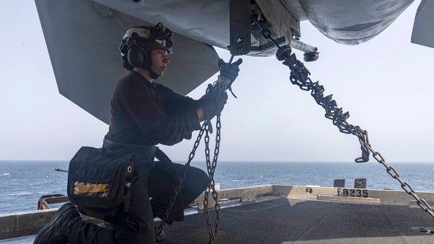 US military keeping aircraft carrier at ‘peak readiness’ during Iran ceasefire