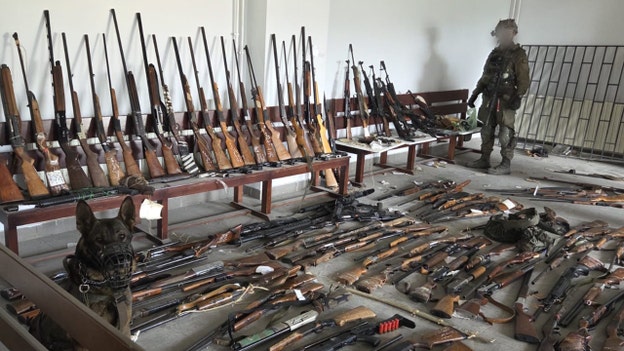 IDF uncovers more than 130 Hezbollah weapons in school in southern Lebanon