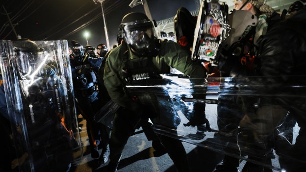 DHS says Newark ICE facility secured after another night of unrest