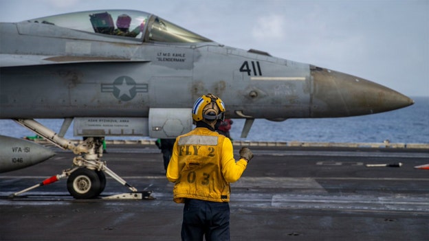 CENTCOM touts daily air ops as USS Abraham Lincoln holds position off Iran