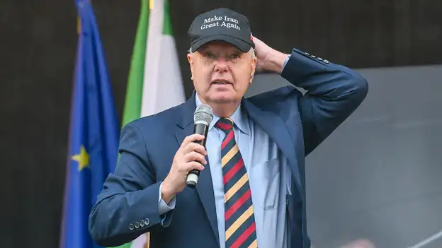 Graham touts 'amazing victory' by Republican in upset of Trump foe