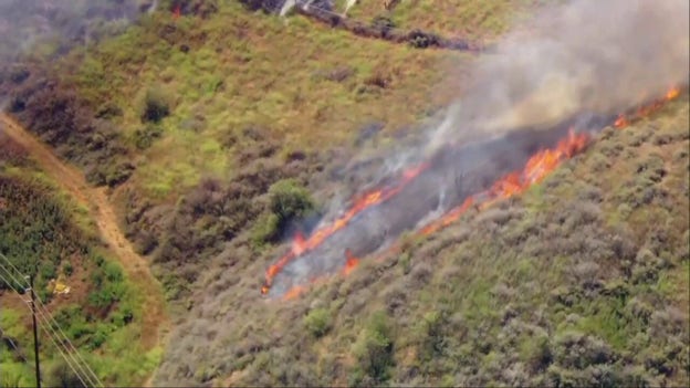 Incoming sea breeze will help crews contain the Sandy Fire, officials say