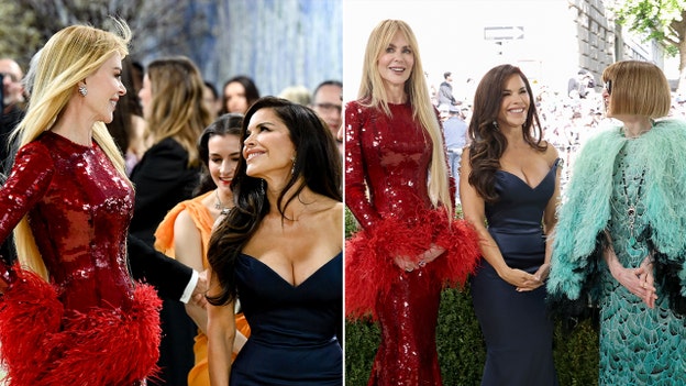 Anna Wintour, Lauren Sánchez Bezos, Nicole Kidman all smiles at the Met Gala