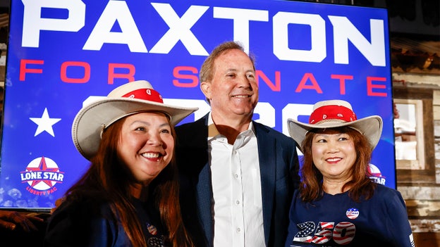 GOP voters split in bitter Senate runoff between Cornyn, Paxton