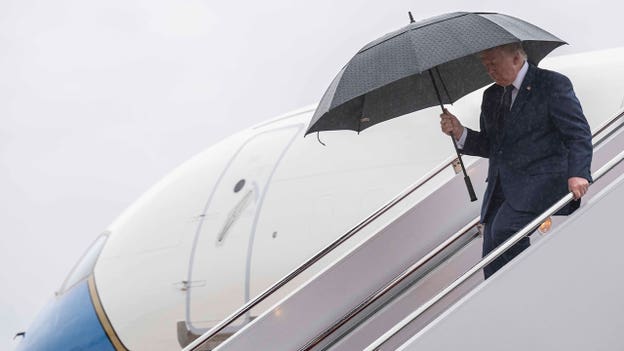 Trump says he will skip son’s wedding celebrations and remain at White House