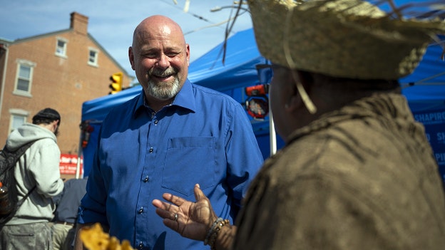 Firefighter union boss wins crowded primary in swing state's tightest district