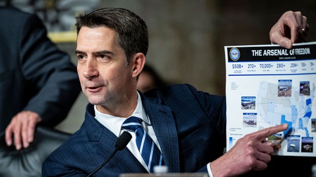 Tom Cotton urges Bessent to sanction entities paying Iran for Strait of Hormuz passage