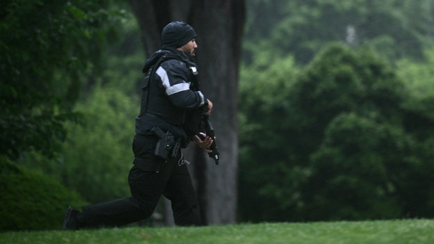 Lockdown lifted after male gunman brandishes pistol, fires 3 shots toward White House