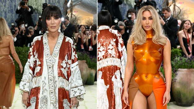 Kim Kardashian, Kris Jenner walk 2026 red carpet together