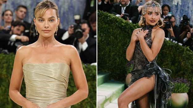 Margot Robbie, Sabrina Carpenter stun on Met Gala red carpet