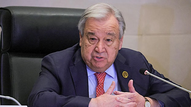 UN chief calls for de-escalation after Israel-Iran strikes